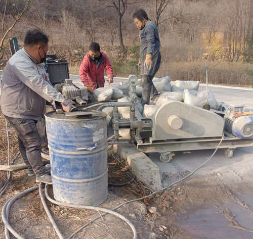 大同路面下沉注浆